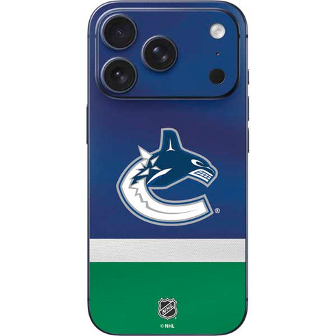 NHL Vancouver Canucks Jersey iPhone 17 Pro Skin